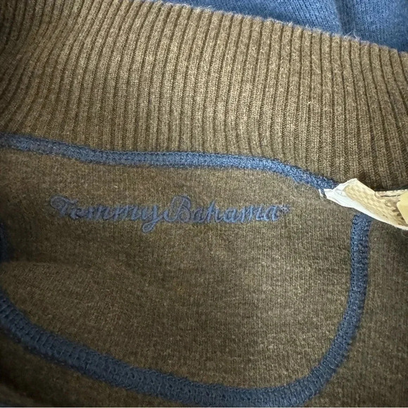 Tommy Bahama Mens Quarte Zip Reversible pullover Sweaters size Medium - Picture 8 of 11